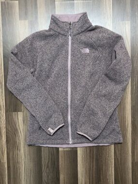 THE NORTH FACE Women’s Purple Lavender Large Fleece Coat